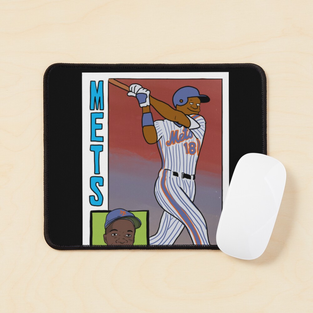 Darryl Strawberry - Homer at the Bat Simpsons Baseball Card Tee Sticker  Magnet for Sale by warinthon15