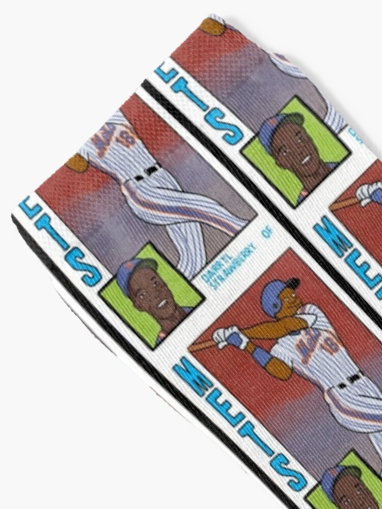 Darryl Strawberry - Homer at the Bat Simpsons Baseball Card Tee Sticker |  Essential T-Shirt