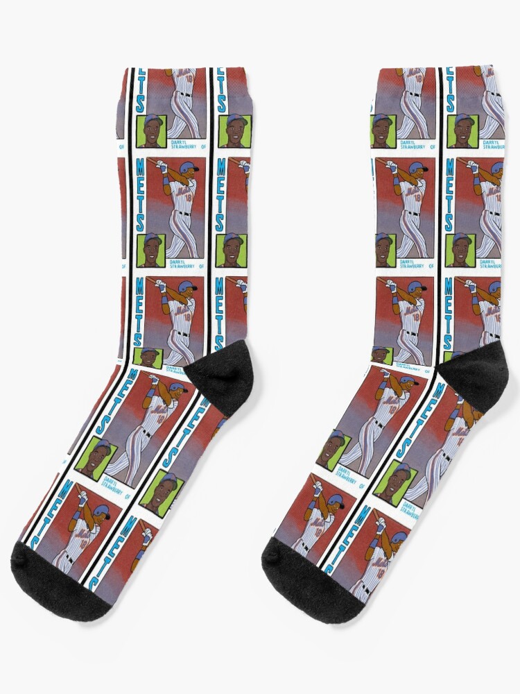 Darryl Strawberry - Homer at the Bat Simpsons Baseball Card Tee Sticker  Socks for Sale by warinthon15