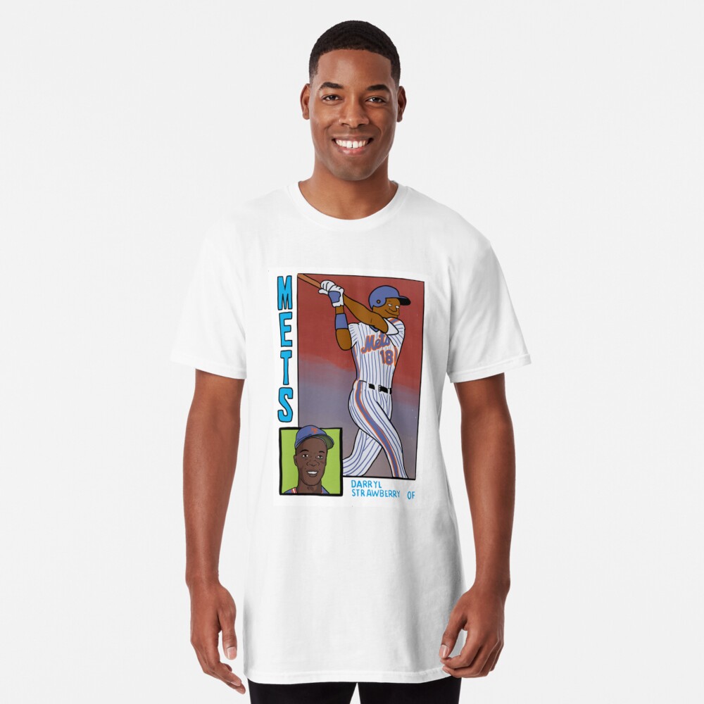 Darryl Strawberry - Homer at The Bat Simpsons Baseball Card Tee Sticker The Simpsons Essential T-Shirt | Redbubble