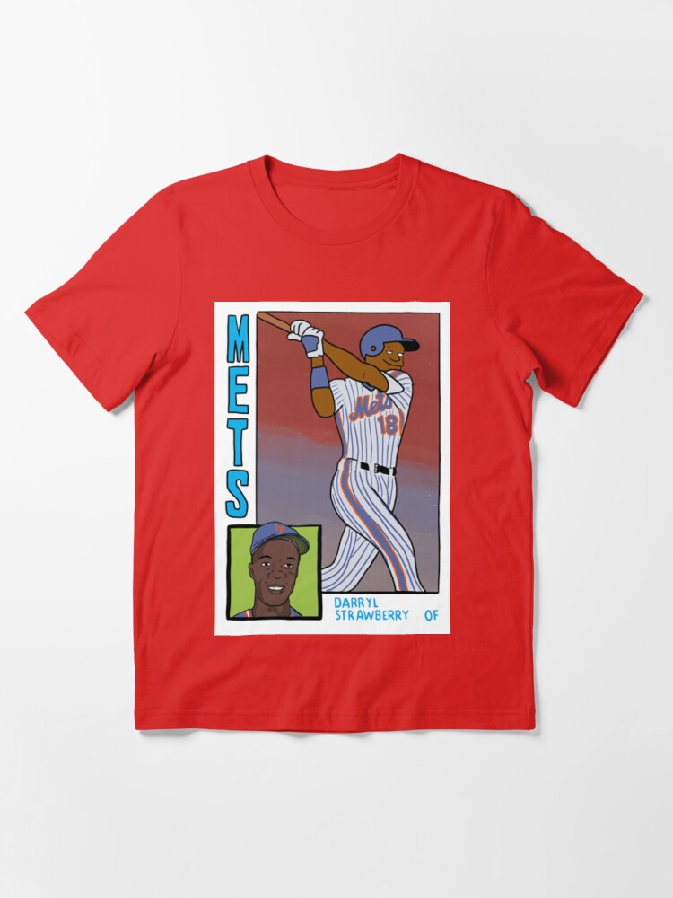 Darryl Strawberry - Homer at the Bat Simpsons Baseball Card Tee Sticker |  Essential T-Shirt