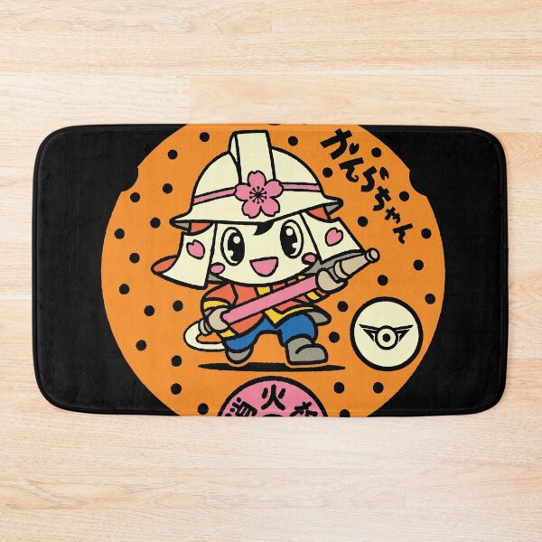 Item preview, Fireman cartoon on manhole in Japan - Color designed and sold by mattraski.