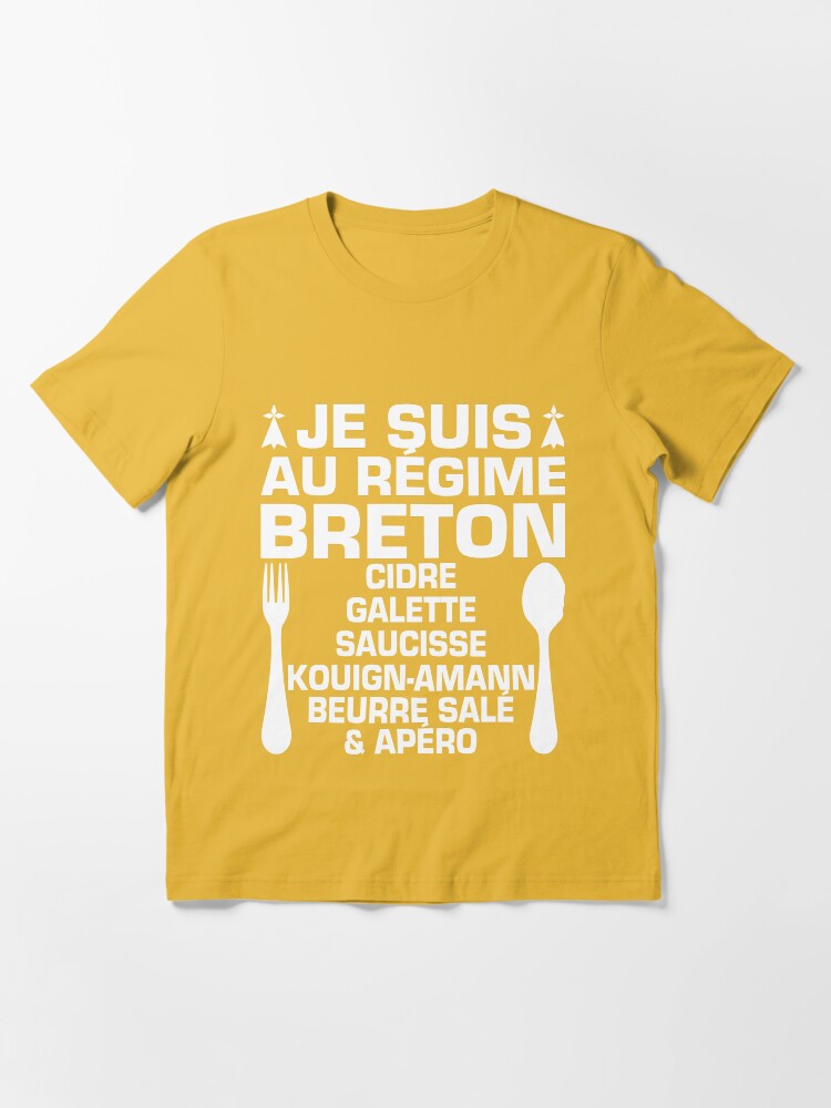 Breton Diet Humor Bretagne Aperitif