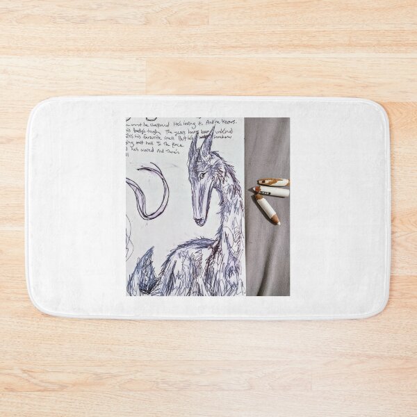 Item preview, Scrawny Elongated Wolf Cryptid designed and sold by arfff.