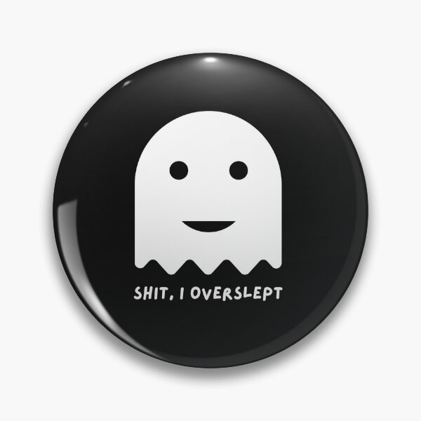 Item preview, Overslept Forgetful Ghost - I overslept designed and sold by VarietyYOU.