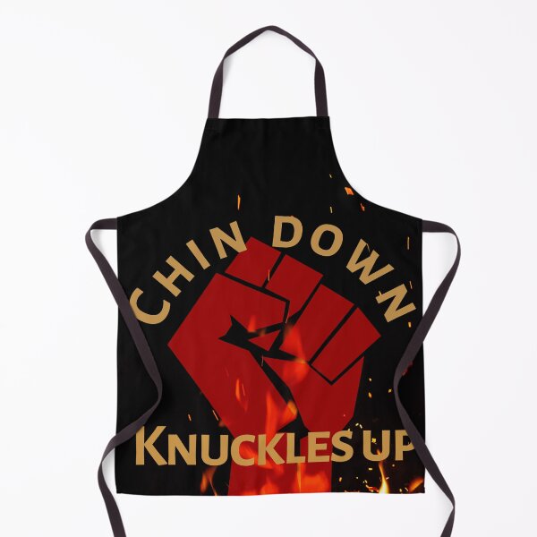 Item preview, Chin down knuckles up  rebellion tshirt designed and sold by Pugnaciousprint.
