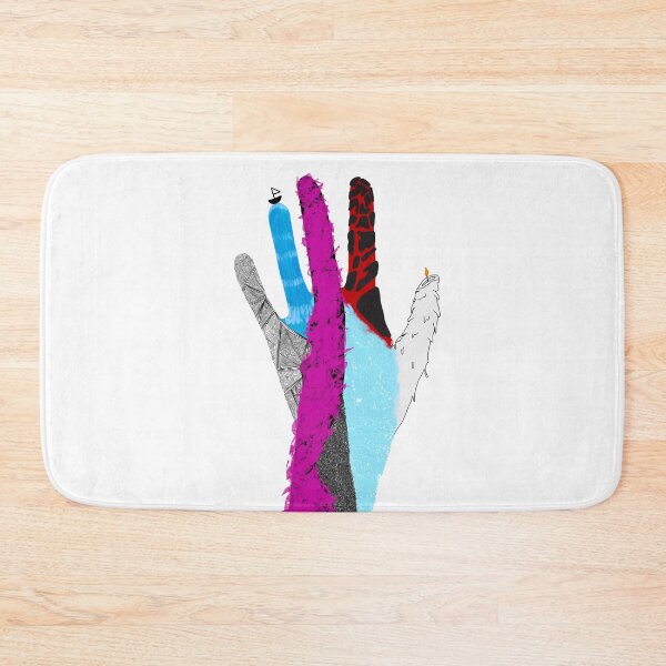Item preview, Textured Hand with Multiple Elements designed and sold by shindeku.