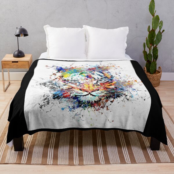 Item preview, Colorful Tiger Poster designed and sold by kalualepageh.