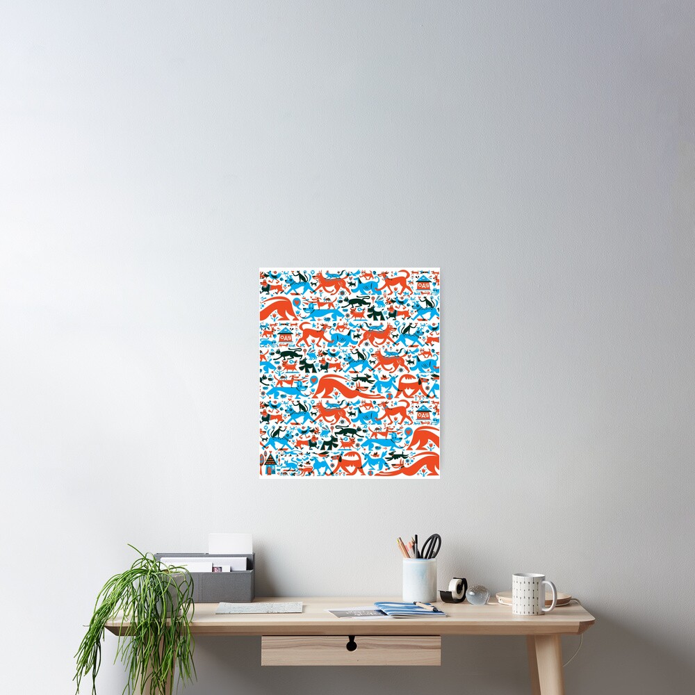 Item preview, Poster designed and sold by oaklandsanimals.