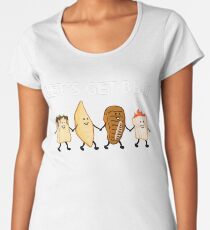 Korean Food / Korean BBQ Women's Premium T-Shirt