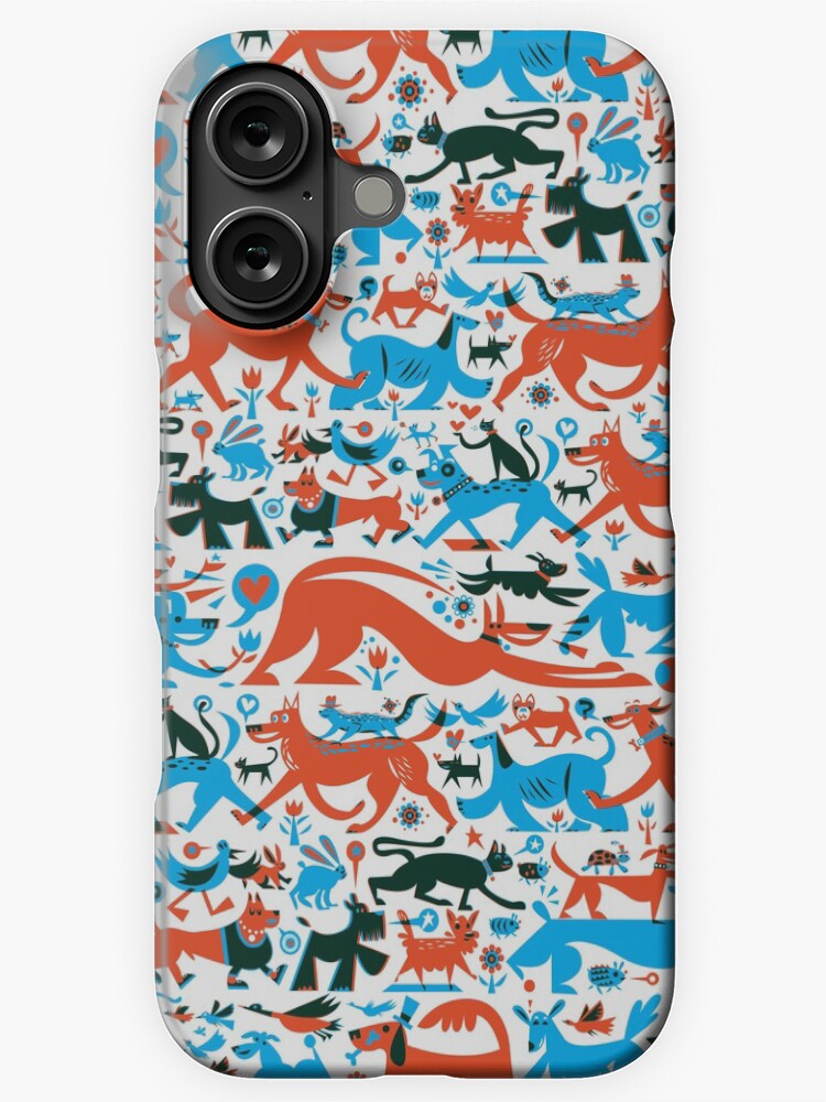 Thumbnail 1 of 4, iPhone Case, Rescue dog collage benefits OAS! designed and sold by oaklandsanimals.