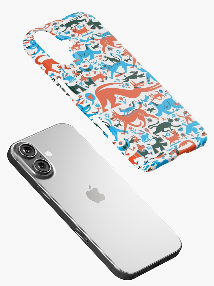 Thumbnail 2 of 4, iPhone Case, Rescue dog collage benefits OAS! designed and sold by oaklandsanimals.