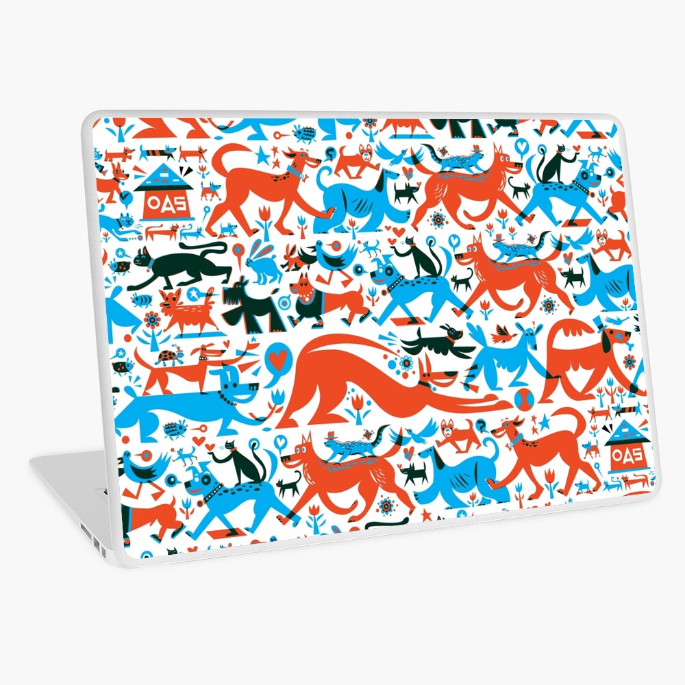 Item preview, Laptop Skin designed and sold by oaklandsanimals.