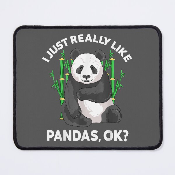 Item preview, I Just Really Like Pandas Ok Panda Men Women designed and sold by noqidyz.