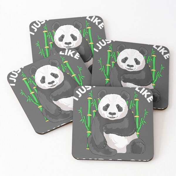 Item preview, I Just Really Like Pandas Ok Panda Men Women designed and sold by noqidyz.