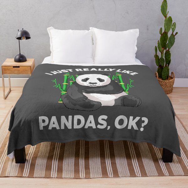 Item preview, I Just Really Like Pandas Ok Panda Men Women designed and sold by noqidyz.