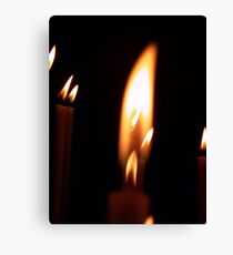 Flames of Hope Canvas Print