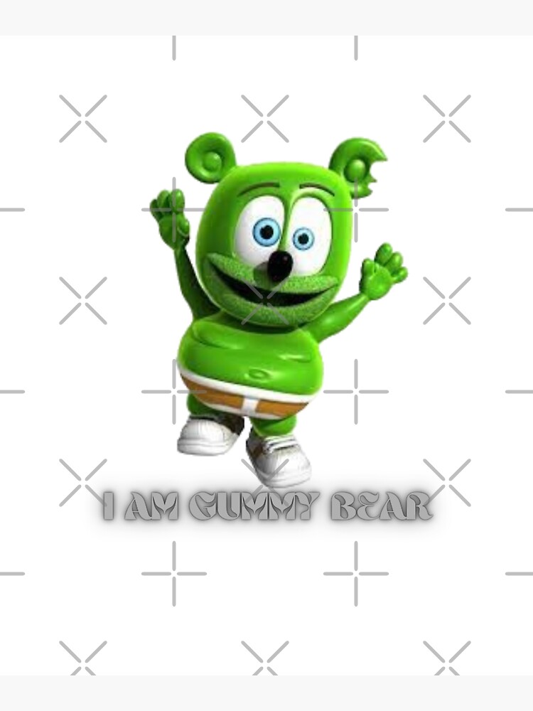 Funny Cute Kids I'm a Gummy Bear Cartoon Gift Sticker for Sale by