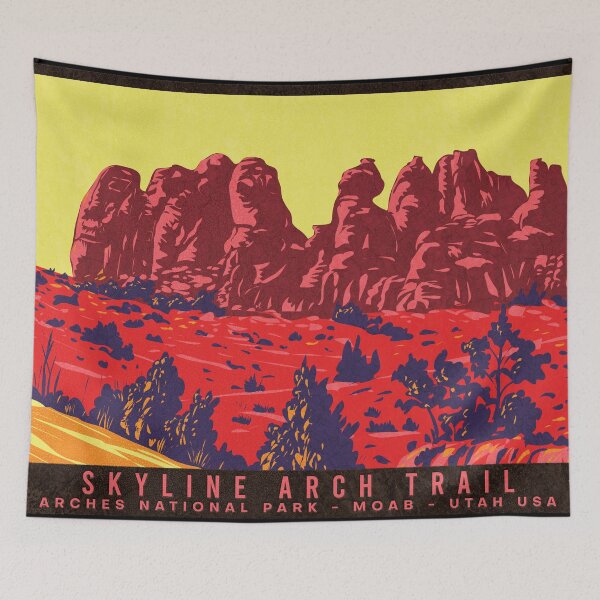 Item preview, Skyline Arch Arches National Park designed and sold by JordanHolmes.