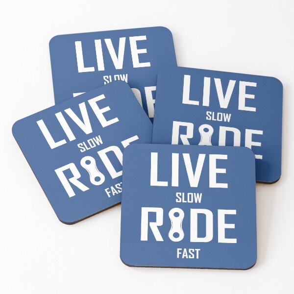 Item preview, Live Slow Ride Fast Cycling designed and sold by Esskay Designs.