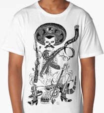 Revolution, Zapata skeleton Long T-Shirt
