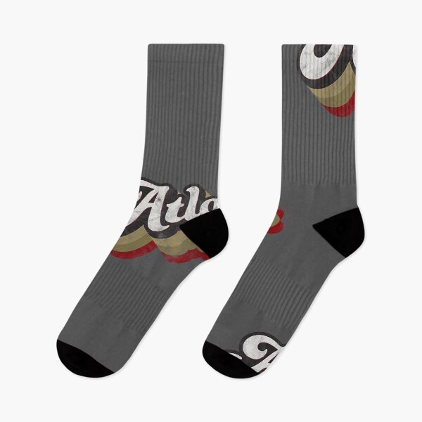 Item preview, Atlanta Soccer Distressed Retro Baseball Script 404 United designed and sold by noqidyz.