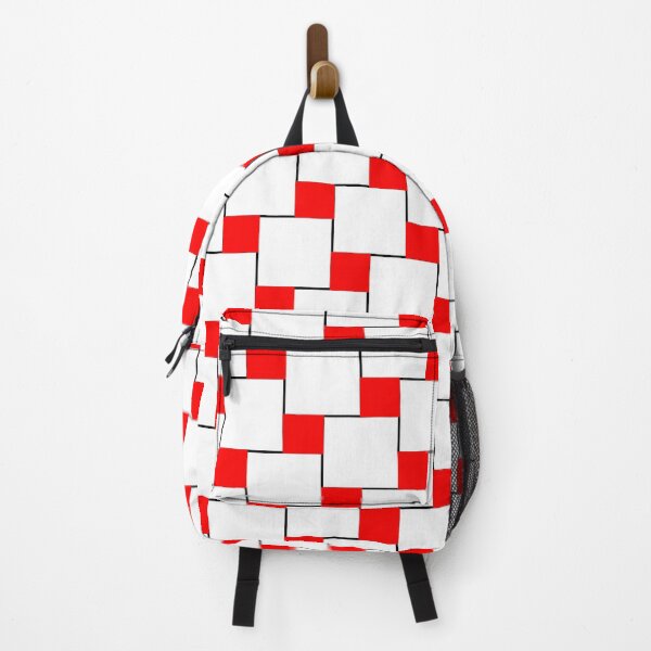 Item preview, Pythagorean tiling - white and red designed and sold by Maths-4-Nerds.