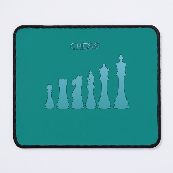 Item preview, Chess piece blue art   designed and sold by StallTrading.