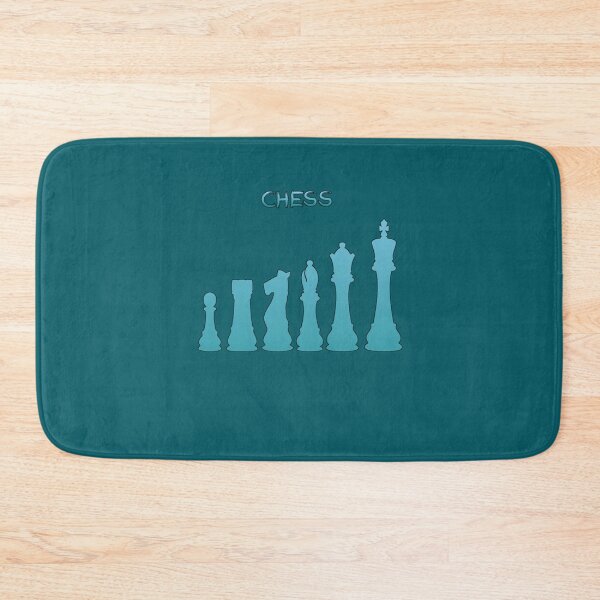 Item preview, Chess piece blue art   designed and sold by StallTrading.