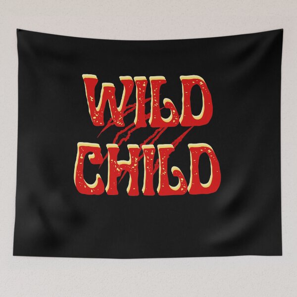 Item preview, WILD CHILD TEXT DESIGN designed and sold by UJ7777.