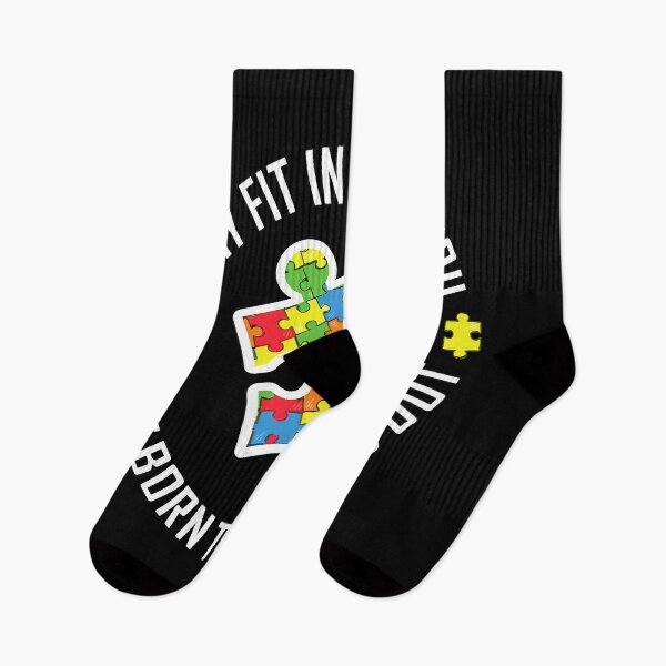 Item preview, Why Fit In When You Were Born To Stand Out Autism designed and sold by HaaChris-Artis.