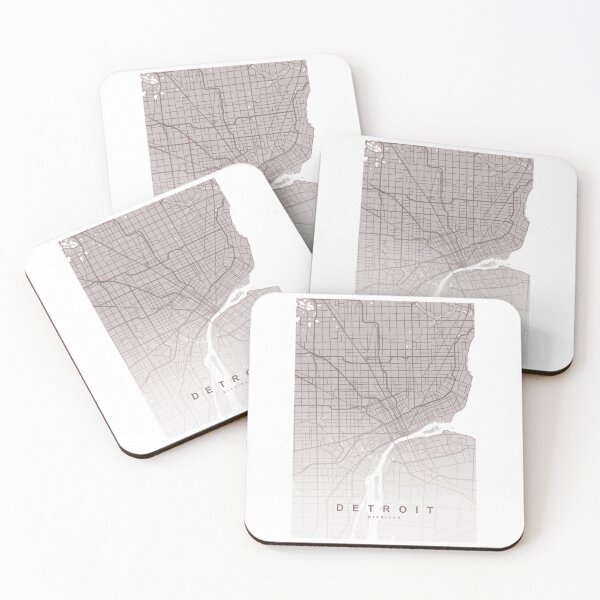 Item preview, Detroit Map Art designed and sold by artymaps.