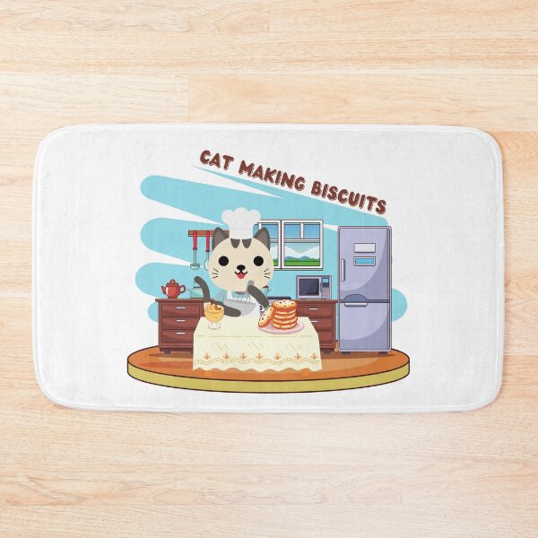 Item preview, Cat Making Biscuits designed and sold by CollectionOS.