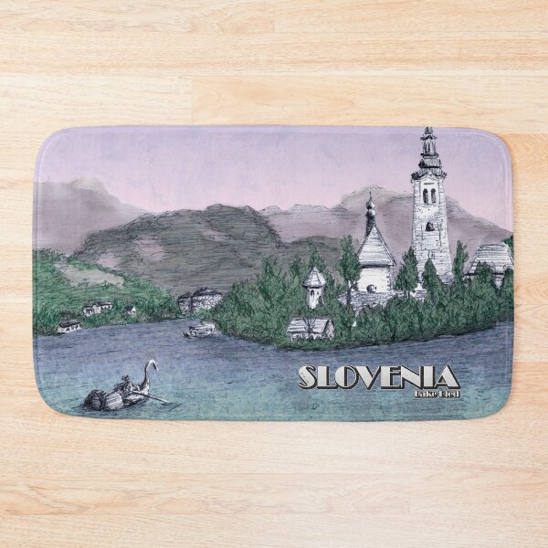 Item preview, Lake Bled sketch designed and sold by GMParish.