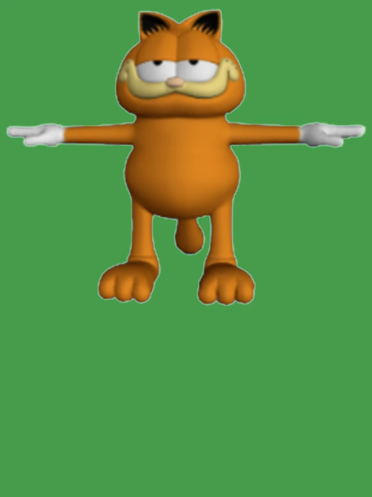 garfield t-pose - Imgflip