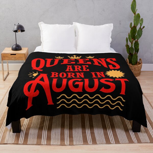 Item preview, Queens Are Born In August designed and sold by Lacy Timms.