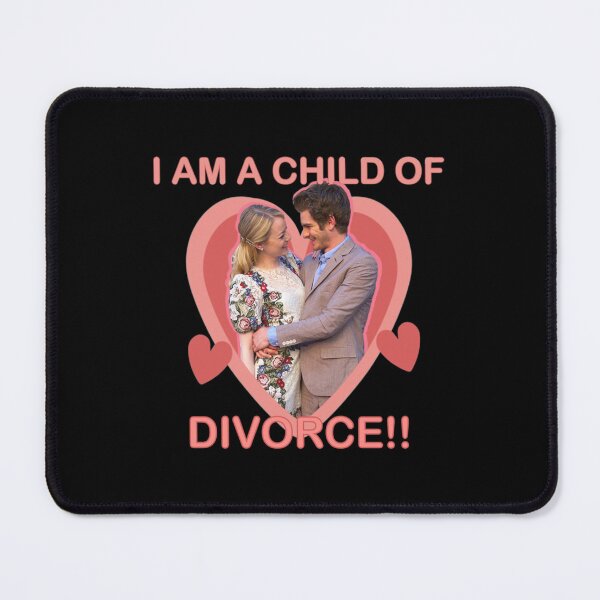 Item preview, My Divorced Parents, I Am A Child Of Divorce Meme Shirt, Andrew Garfield and Emma Stone designed and sold by NiyaHolderDD.