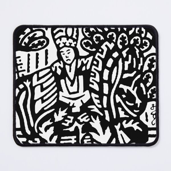 Item preview, Ceremony in Japan depicted on manhole - white designed and sold by mattraski.