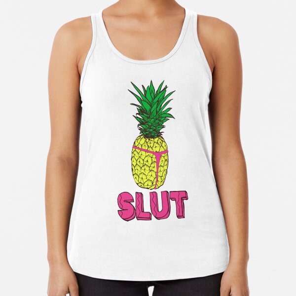 Pineapple Anatomy | Mature Clothing, Swinger Pineapple Tank top, Pineapple  Vacation Shirts for Women, Tropical Pineapple