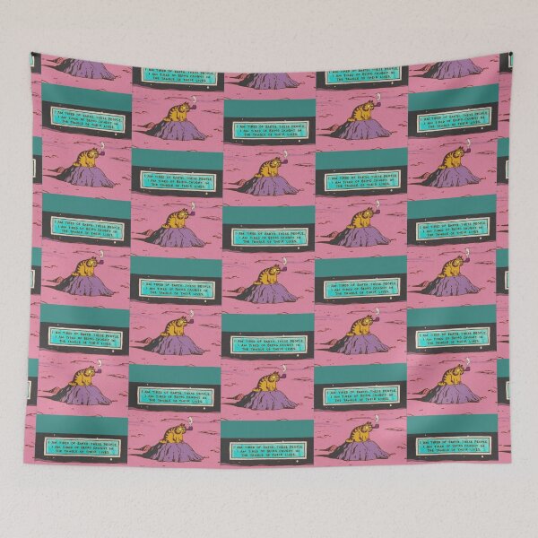 Item preview, pink garfil art   designed and sold by NiyaHolderDD.