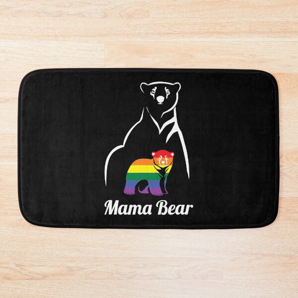 Item preview, LGBT Mama Bear Gay Pride Equal Rights Rainbow designed and sold by GardNewerd.