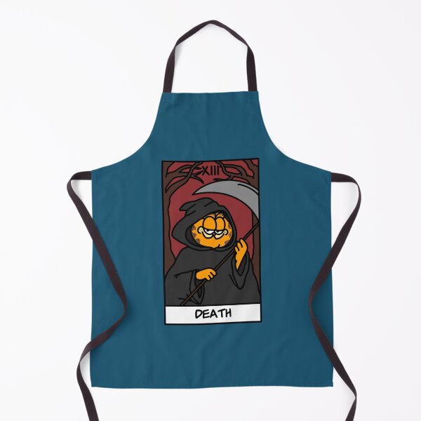 Item preview, the death tarot card but it_s garfield    designed and sold by NiyaHolderDD.