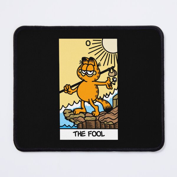 Item preview, the fool tarot card but it_s garfield designed and sold by NiyaHolderDD.