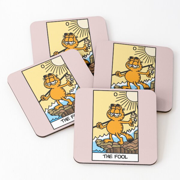 Item preview, the fool tarot card but it_s garfield    designed and sold by NiyaHolderDD.