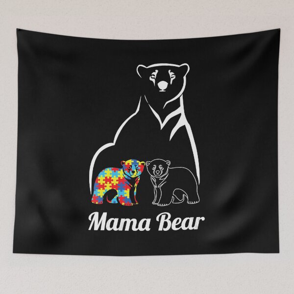 Item preview, Autism Awareness Mama Bear Mom Gift designed and sold by HaaChris-Artis.