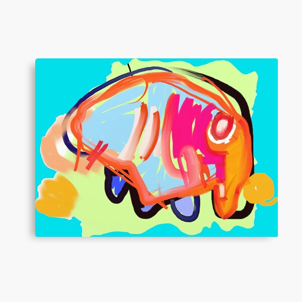 ElephSketch Canvas Print