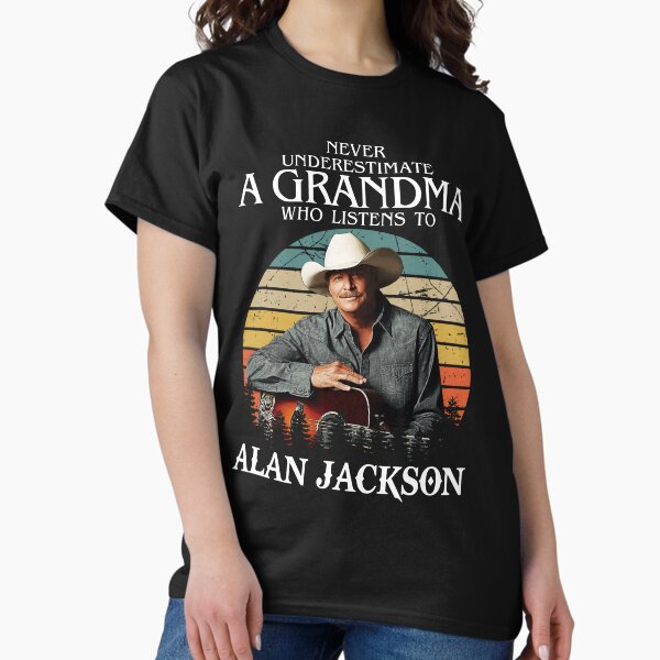 Item preview, Never Underestimate A Grandma Who Listens to Alan Jacksons designed and sold by BorokaFulop.