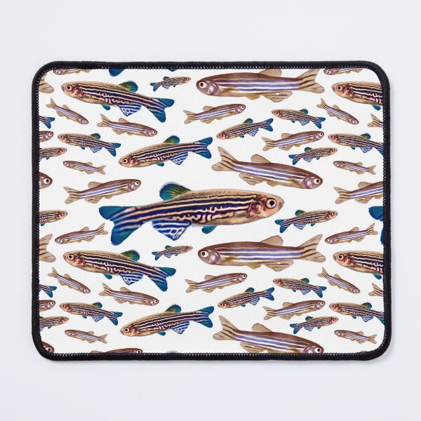 Item preview, Zebrafish Danio Model Organism Genetics Biology Pattern designed and sold by MoPaws.