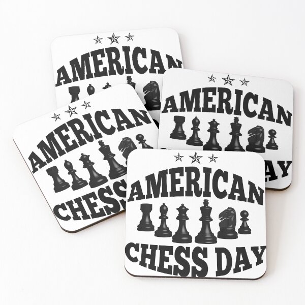 Item preview, American Chess Day designed and sold by lunacarter.