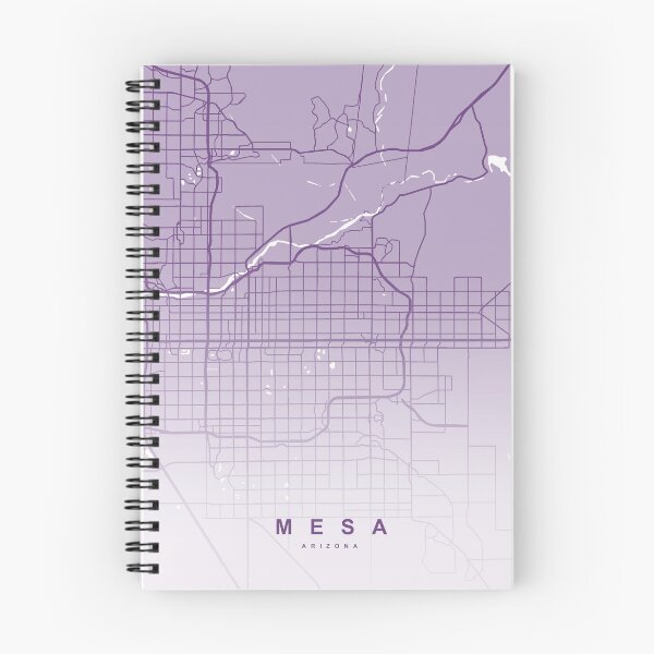 Artikelvorschau, Mesa-Kartenkunst entworfen und verkauft von artymaps.